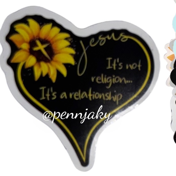 SUNFLOWER lovers sticker for water bottles laptops cards crafts cp case BE BRAVE - Picture 9 of 14